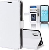 Huawei Y5 (2019) hoesje, 3-in-1 bookcase, wit | GSM Hoesje / Telefoonhoesje Geschikt Voor: Huawei Y5 (2019)