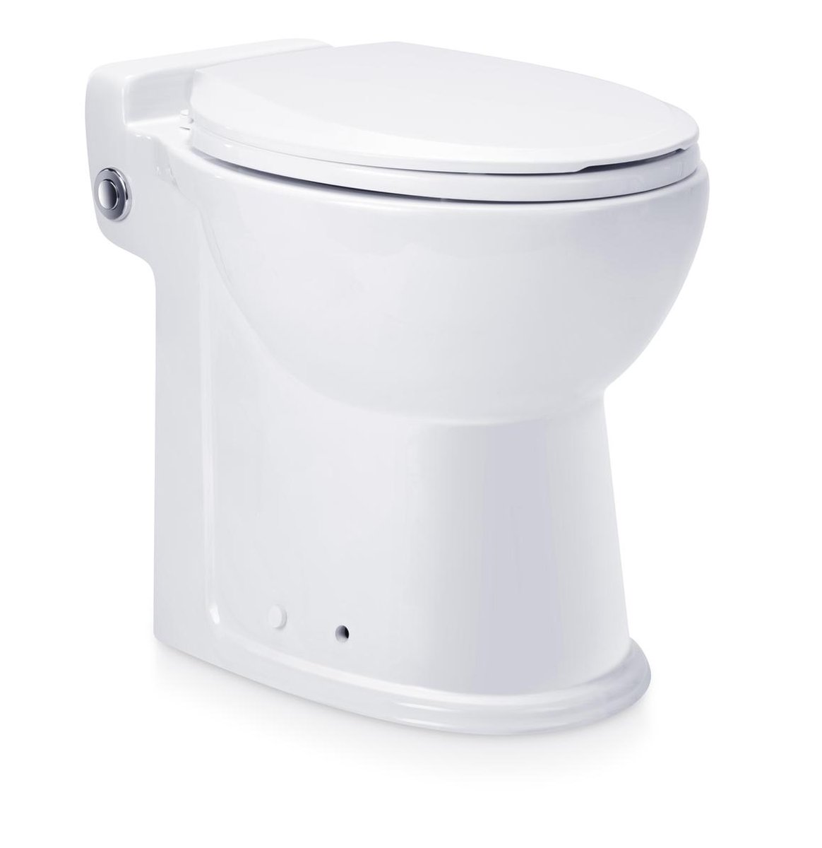 Aquamatix Compact - Toilet met ingebouwde broyeur WC vermaler - Wit keramiek
