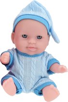Toi-toys Babypop Met Kledingset 14 Cm Blauw
