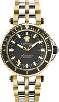 Versace VEAK00518 horloge mannen - Roestvrij Staal - goud