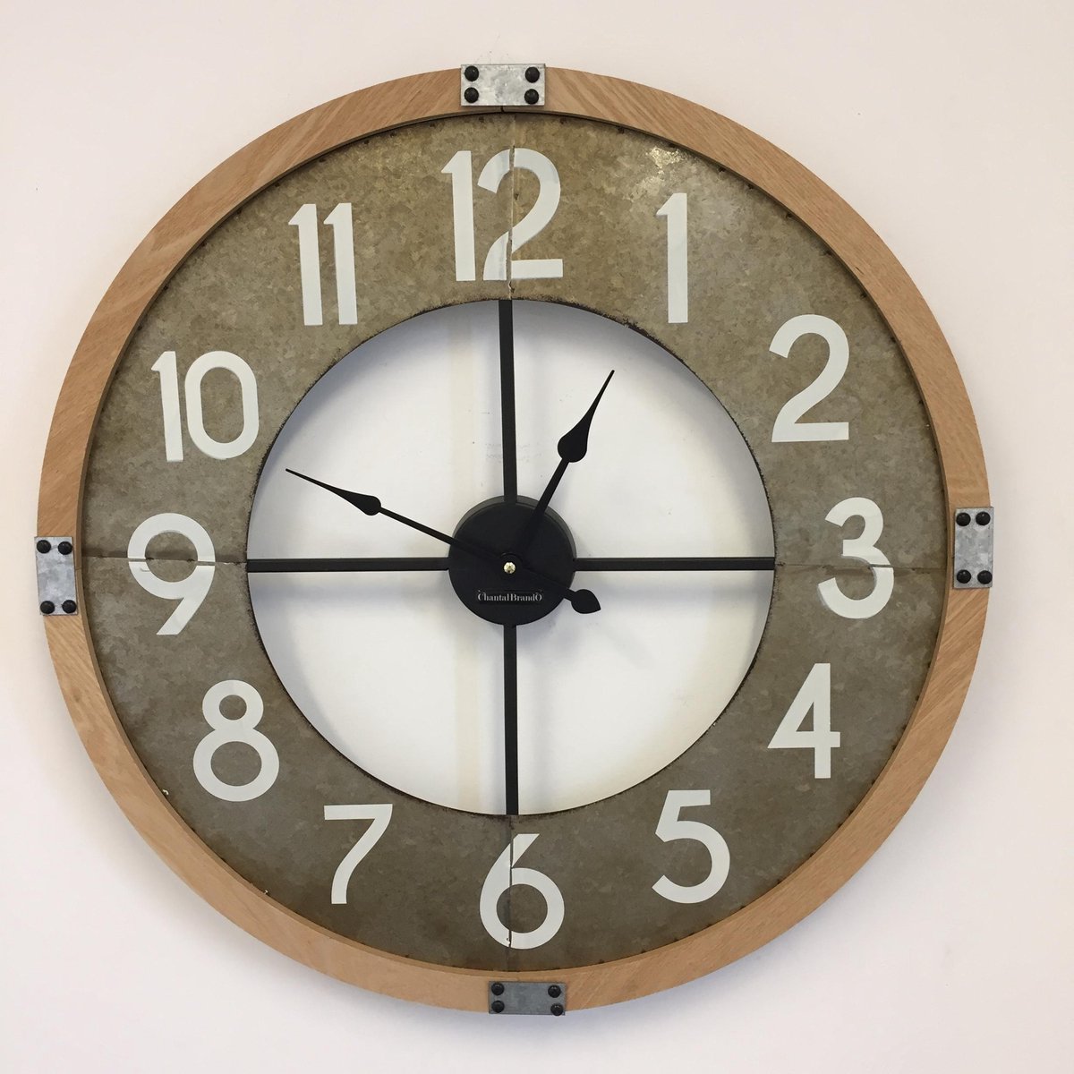 Wandklok FORTUNA INDUSTRIEEL DESIGN