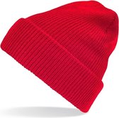 Senvi Classic Beanie Kleur Rood