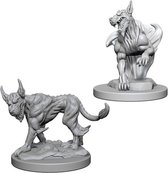 D&D Nolzur's Marvelous Miniatures - Blink Dogs – 2 miniaturen