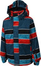 Color Kids DartwinWintersportjas- Maat 98  - Jongens - blauw/wit/rood