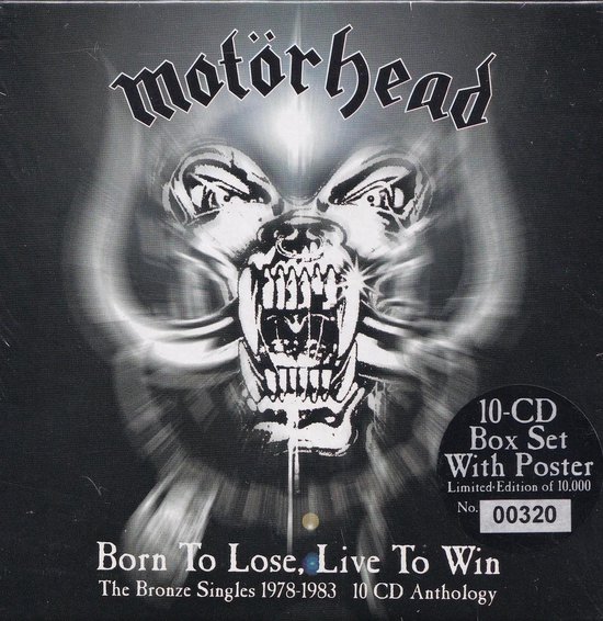 Born to Lose, Live to Win, Motorhead CD (album) Muziek