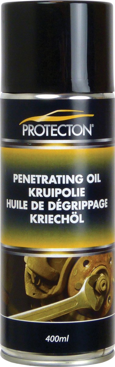 Protecton Kruipolie - Maakt vastgelopen bevestigingen & vastzittende delen los - Goede penetrerende werking - Bevat grafiet en MoS2 - Waterbestendig - Beschermt tegen corrosie - 400ml — afbeelding 3