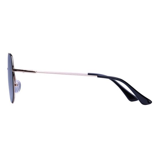 Amoy Trinidada NYLON 1.1mm Polarized lens - Gold Plated Metal Anti-Allergisch Frame - True Revo Blue Coating - Beweegbare neusvleugels - UV400 van Amoy — afbeelding 2
