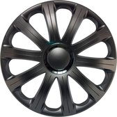 J-Tec Wieldoppen 15 inch Modena R grijs - chroom ring