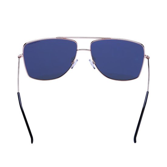 Amoy Flora 1.1mm Polarized Lens - Shiney Gold Anti-Allergic Frame - True Revo Multi Color Coating - Anti Reflect Coating - Soft Beweegbare Neusvleugels - UV400 van Amoy — afbeelding 3