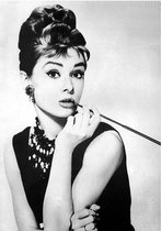 Wizardi diamond painting - Audrey Hepburn – 20 x 30 cm