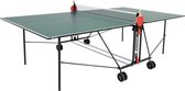 Sponeta® S1-42i Tafeltennistafel Indoor - Pingpongtafel voor binnen - Speeltoestel voor binnen - Inklapbaar - Zelftrainer - Inclusief batshouder en net - 19mm groen blad - 3 Jaar g