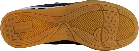 Rucanor zaalschoenen Veeze-V junior zwart/zilvergrijs maat 35 - Schoenen.nl