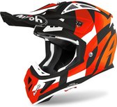 Airoh Aviator Ace Trick Orange Matt Motocross Crosshelm - Motorhelm - Maat S