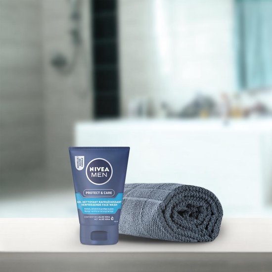 NIVEA MEN Protect & Care Reinigingsgel - Face Wash - 100 ml | bol.com