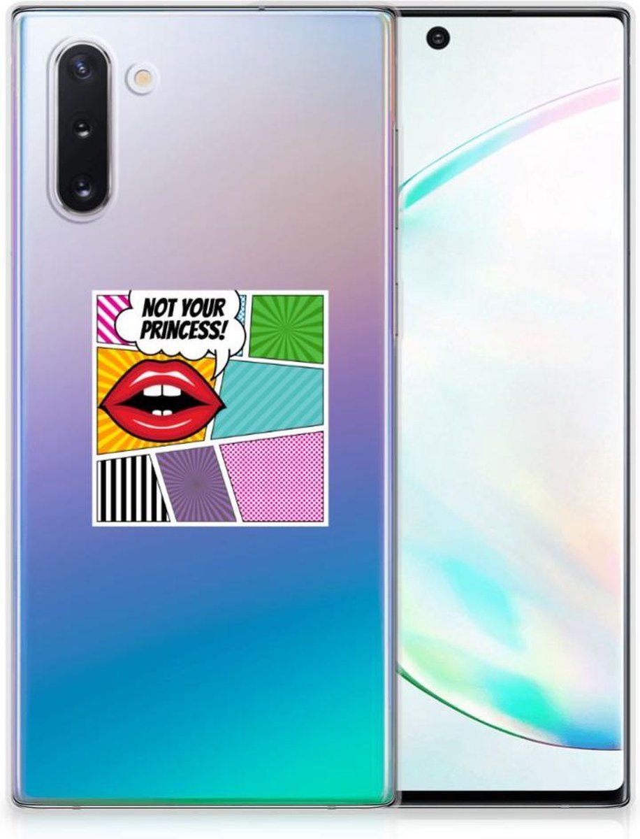 Samsung Galaxy Note 10 Silicone Back Cover Popart Princess
