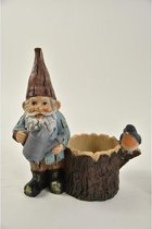 Herfst Artikelen - Kabouter Met Bloempot 24 Cm