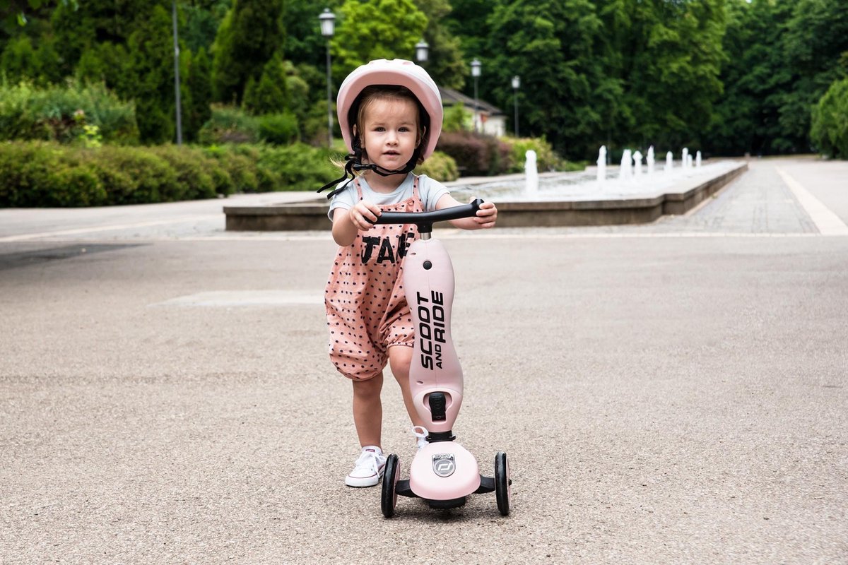 Scoot and Ride Highwaykick 1 Peach - Step & Loopfiets - 1 tot 5 jaar — afbeelding 2