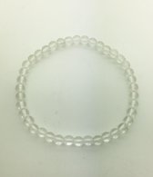 Bergkristal armband 4mm