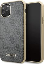 Guess 4G Hard Case - Apple iPhone 11 Pro Max (6.5'') - Grijs