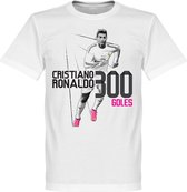 Ronaldo 300 Record Goalscorer T-Shirt - XL