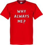 Why Always Me? Liverpool Balotelli T-Shirt - S