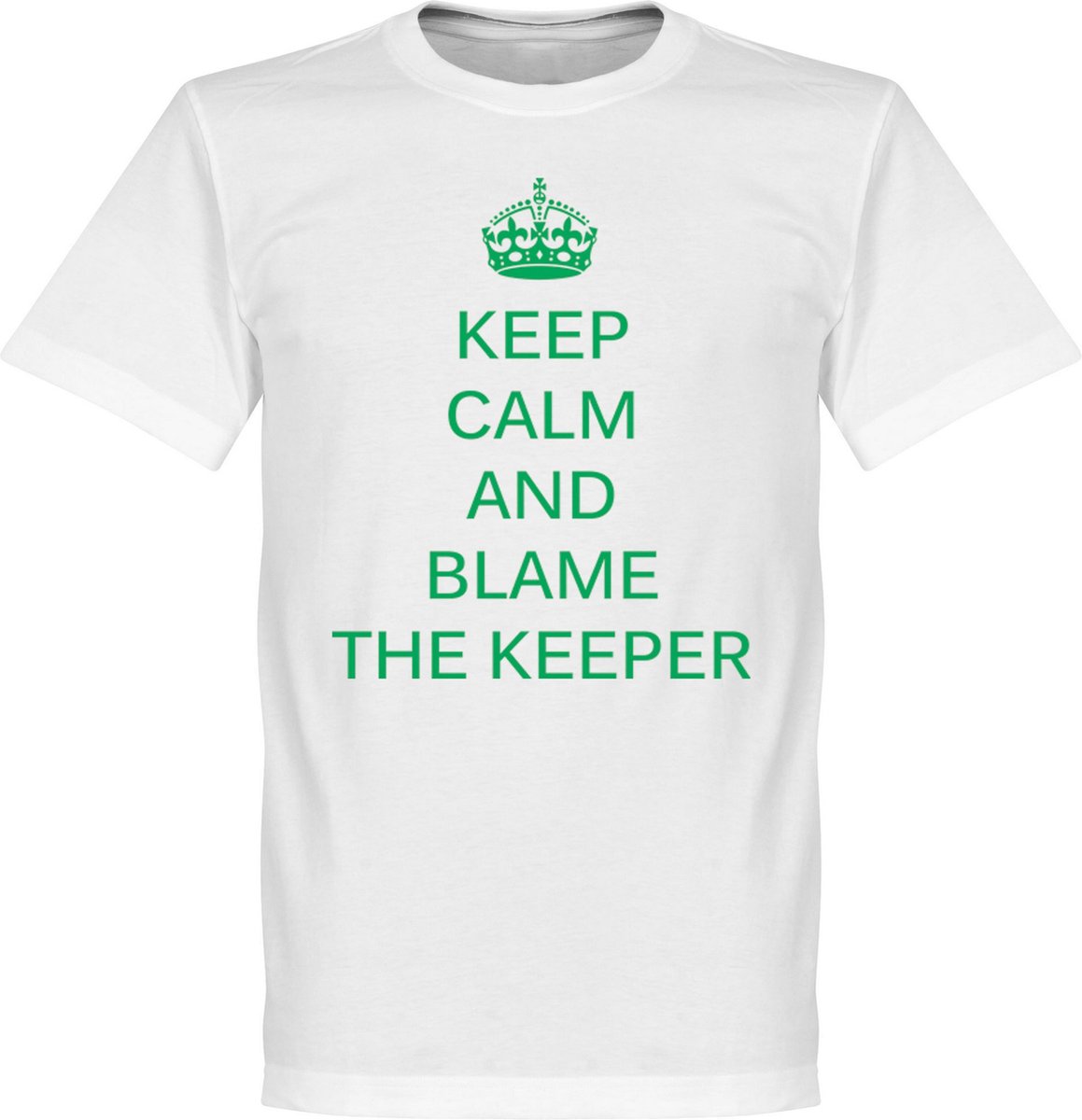Keep Calm and Blame the Keeper T-Shirt - XXL