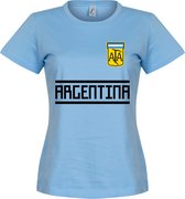 Argentinië Dames Team T-Shirt - Licht Blauw - XL