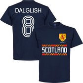 Schotland '78 Dalglish Retro Team T-Shirt - Navy - S