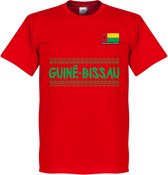 Guinea-Bissau Team T-Shirt - Rood - XS