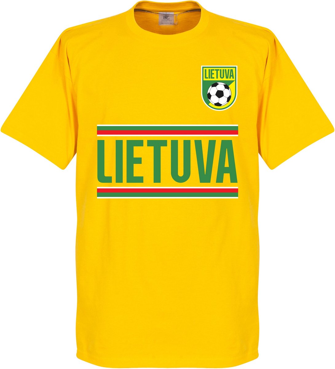 1090x1200.jpg Litouwen Team T-Shirt - M - Afbeelding 1