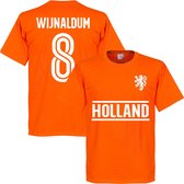 Nederlands Elftal Wijnaldum 8 Team T-Shirt - L