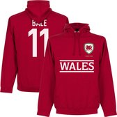 Wales Bale 11 Team Hooded Sweater - L