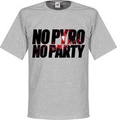 No Pyro No Party T-Shirt - XXXXL