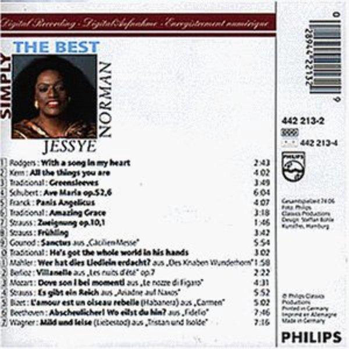 Jessye Norman – Simply The Best