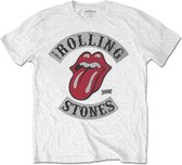 The Rolling Stones Heren Tshirt -L- Tour 1978 Wit