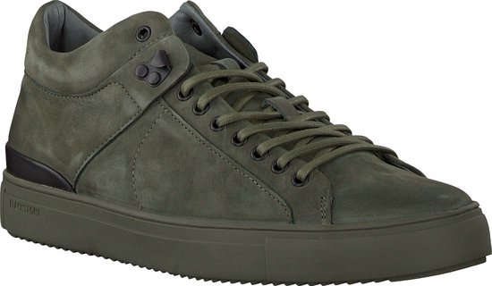 Blackstone Heren Sneakers Qm87 - Groen - Maat 43 | bol.com
