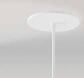 Dopop - platte inbouw plafondkap - voor hanglampen -wit