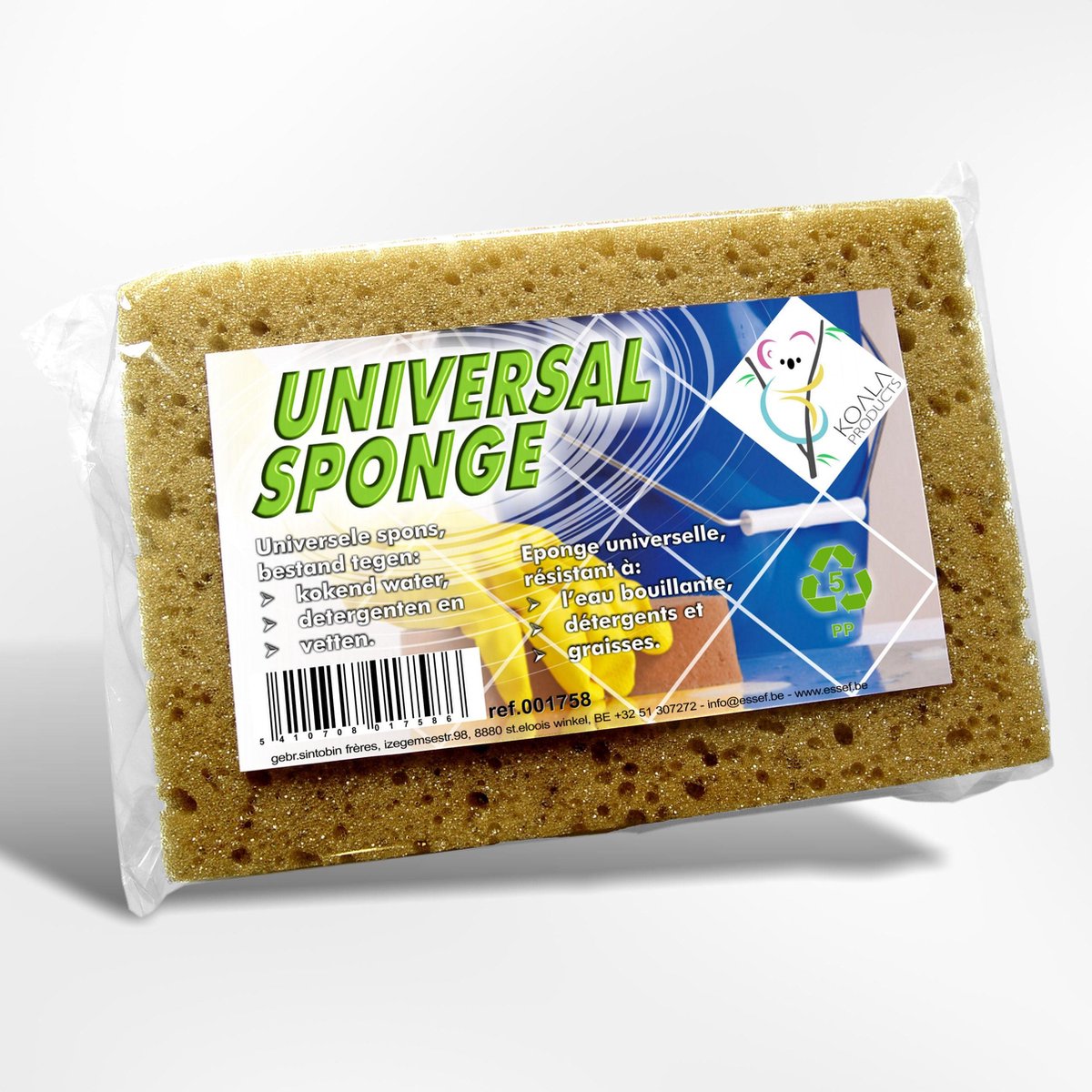Goedkoopste KOALA UNIVERSAL Spons 15 x 10 x 7 cm- 10 stuks