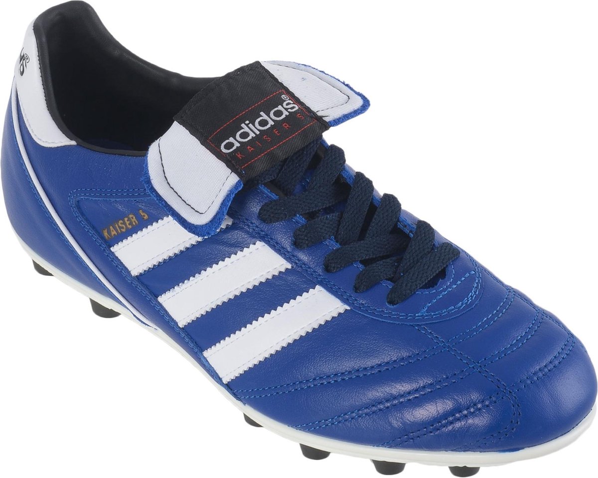 adidas Kaiser 5 Liga - Voetbalschoenen - Mannen - Maat 46 - Blauw/Wit | bol