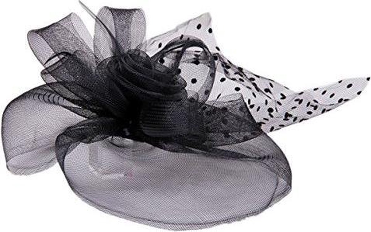 Stijlvolle Fascinator Zwart