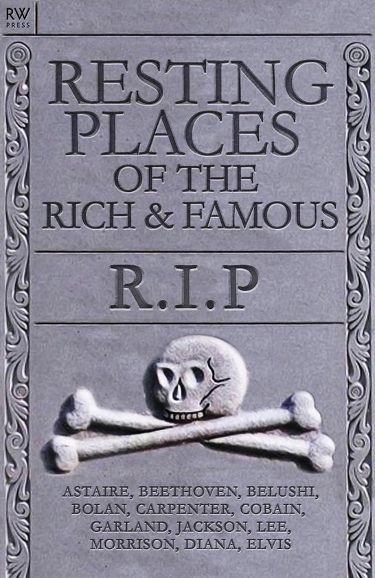Boek cover Resting Places of the Rich & Famous van Freya Hardy (Onbekend)