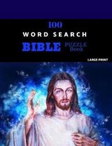 100 Word Search Bible Puzzle Book Large Print