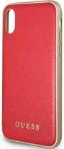 Guess IriDescent Hard Case voor Apple iPhone X / Xs (5,8") - Rood