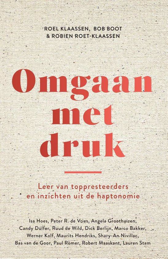 Omgaan met druk - cover