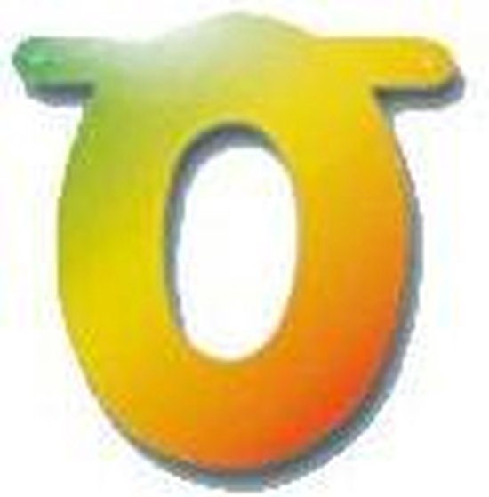 Letters van karton O