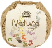 DMC Natura Just Cotton N37 Canelle. PAK MET 10 BOLLEN a 50 GRAM. KL.NUM. 41