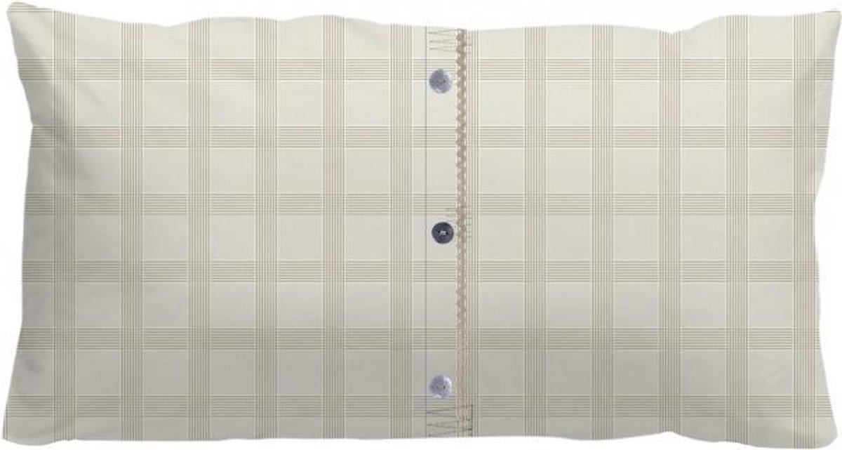 Stapelgoed Buttons - Sierkussen - Bruin - 60x30