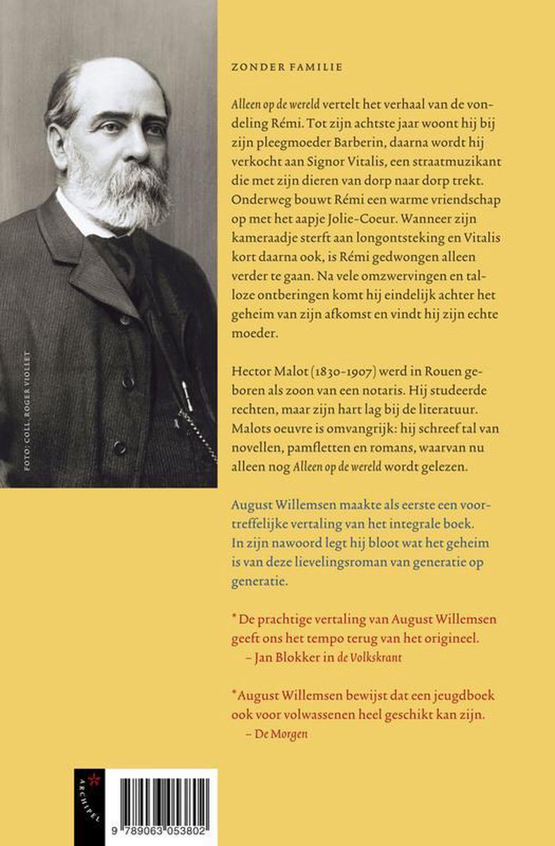 Zwart-wit portret van een man met grijze baard en snor, gekleed in een donker pak. Foto: Coll. Roger Viollet.