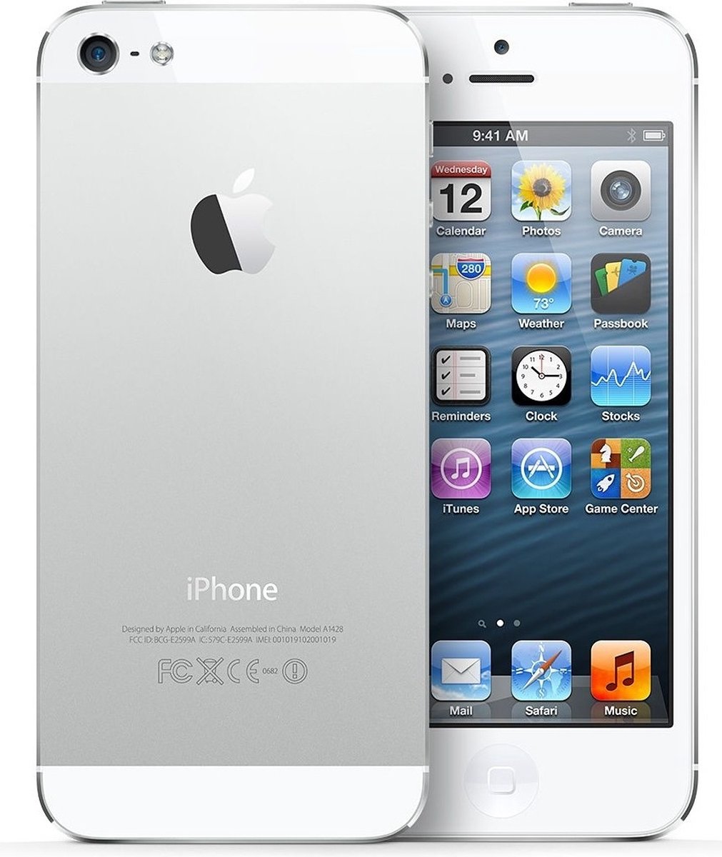 studio Of anders subtiel Apple iPhone 5 16GB - Wit | bol.com