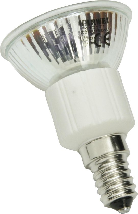 Ledlamp spot Reflectorlamp R50 1 watt 15 leds E14 16 lumen Cool White  Vandeheg | bol